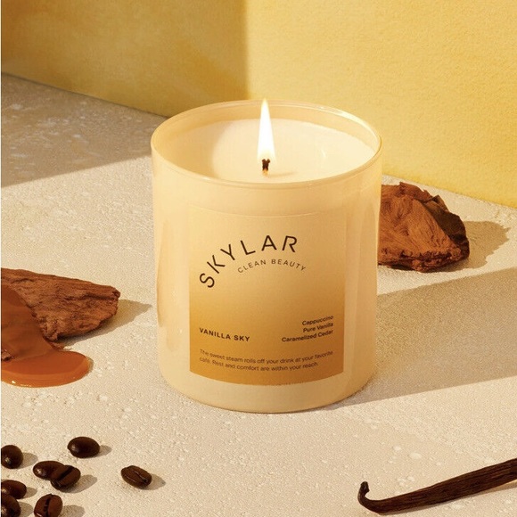 NEW Skylar Vanilla Sky Candle 8oz NIB brand new in box unused clean beauty NWT - Picture 3 of 7